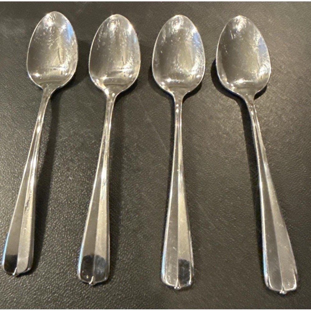 Oneida Gala Impulse Teaspoon Spoons Spoon Stainless Flatware Silverware Set Of 4